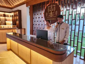 KANDORA Luxury villas - Réception