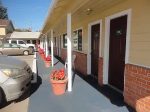 Colusa Motel - Zona de estar del vestíbulo