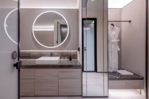 Crystal Orange Hotel Beijing GuoMao Heshenghui Branch - Badezimmer