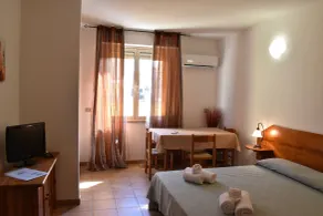 Hotel Residence Ampurias - Vue de la chambre