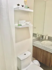 Apartamento con vista a San Isidro - Badezimmer