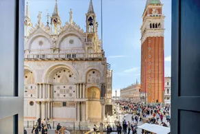 Bellevue Luxury Rooms - San Marco Luxury - Ausblick vom Zimmer