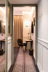 Hôtel Maison Rouge - Vue de la chambre