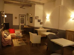 Hôtel du Portalet - Sala de estar do lobby