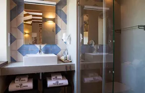 Hotel Mas De Cebrian - Badrum