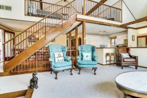'love Lake Retreat w/ Hot Tub in New Richmond! - Innenbereich