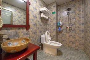 张家界星河清梦客栈 武陵源国家森林公园店 advance purchase of scenic spot tickets, free laundry service, and freshly ground coffee,Enhance free luggage storage - Salle de bain