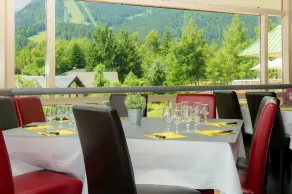 Village Vacances Le Tarbesou - Pied de piste station Ax 3 Domaines - Restaurant