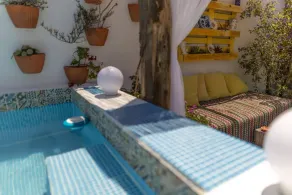 Beach House Babylon guest house with kitchenette and garden - Piscine