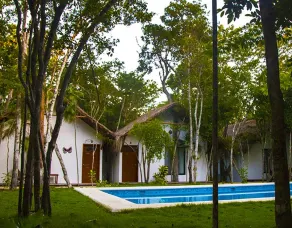 Ecovergel Hotel Riviera Maya - Vue de la chambre