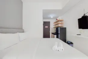 Fully Furnished And Homey Studio Serpong Garden Apartment - Chambre