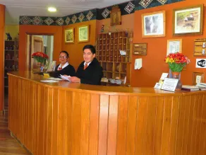 Hotel Pakaritampu - Resepsjon