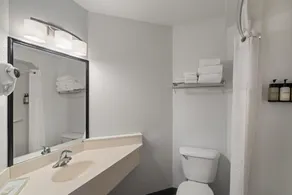 Travelodge by Wyndham Gardiner Yellowstone Park North Entr - Badezimmer