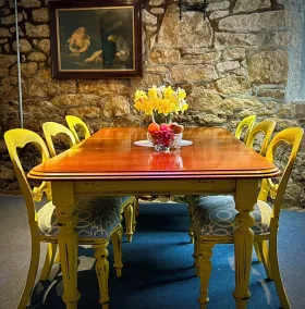 Britannia House Vintage B&B Cornwall - Restaurang