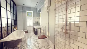 The Fleece Hotel Richmond - Bathroom