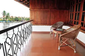 Sterling Lake Palace Alleppey - View from room