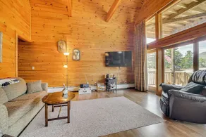 Mountain-view Deck! Cabin By Mt Abraham Skiing - Innenbereich