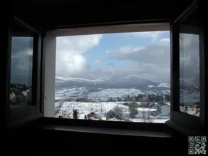 Garnì B&B La Rua-Pescocostanzo - Vue de la chambre