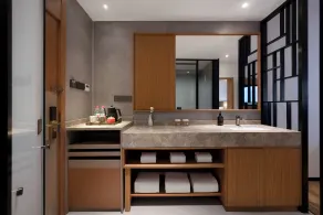 BaiYee Tree Hotel Beijing Drum Tower NanLuoGuXiang Houhai 北京香柏艺术酒店南锣鼓巷后海店 - Badeværelse
