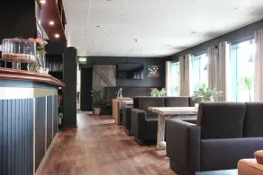 Brattvåg Fjordhotell - Siddeområde i lobbyen