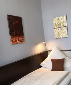 Hotel Stadt Hamburg am Fluss Saarbrücken - Chambre
