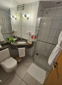 Novo Santoni Hotel Guarapuava - Salle de bain