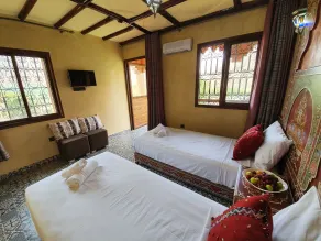 3-bedroom Apartment in Imlil With View of Mount Toubkal - Værelse