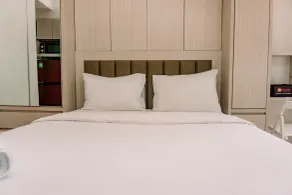 Simply Look And Comfy Studio At Tokyo Riverside Pik 2 Apartment - Chambre
