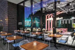 The Social Hub Groningen Extended Stay - Restaurant