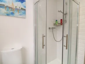 Casa rural con jardín | Vistas a la playa - Baño