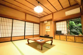 Koyasan Shukubo Fugenin - Ausblick vom Zimmer