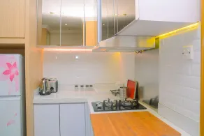 Modern Studio at Titanium Square Apartment By Travelio - Privat køkken