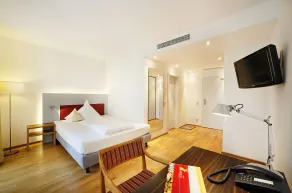 AKZENT Brauerei Hotel Hirsch - Chambre