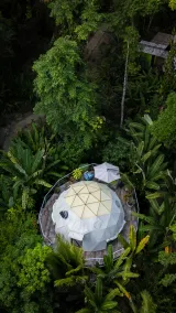 Hotel Faith Glamping Dome Costa Rica - View from room