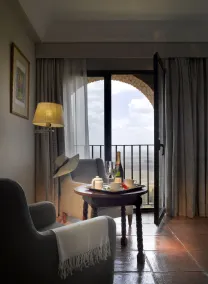 Parador de Carmona - Vue de la chambre