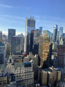 New York Marriott Marquis - Vue de la chambre