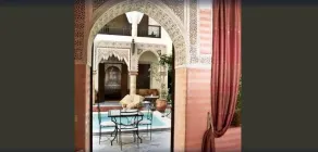 Riad Al Loune - Vue de la chambre