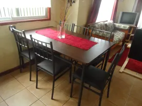 Cabañas ROHE - Essbereich im Zimmer