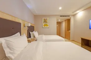 Echarm Hotel Shanghai Hongqiao Airport - Utsikt från rummet