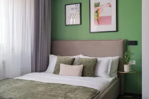 Cismigiu Park Studio - Fresh & Serene Flat with Light-Filled Interiors - Chambre