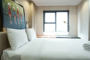 Cozy and Modern Studio Apartment at Belmont Residence Puri - Room