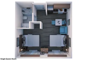MainStay Suites Raleigh North - Room