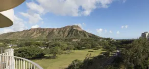 Lotus Honolulu at Diamond Head - Vue de la chambre
