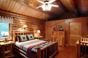 Silverwolf Log Chalet Resort - Chambre