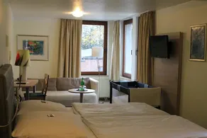 Hotel Pension Alexander - Ausblick vom Zimmer