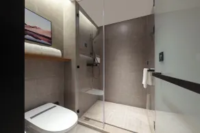 Atour Hotel South Street Yantai Railway Station - Badrum