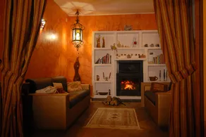 La Dimora le Fumarole Rooms - Coin salon dans le hall