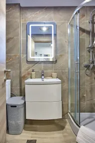 Apartamente Indigo Alezzi Beach Pool & Spa - Badezimmer