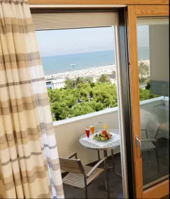 Hotel Cristallo - Ausblick vom Zimmer