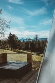 Mi-clos - luxury pods with private jacuzzi and sauna - Spa